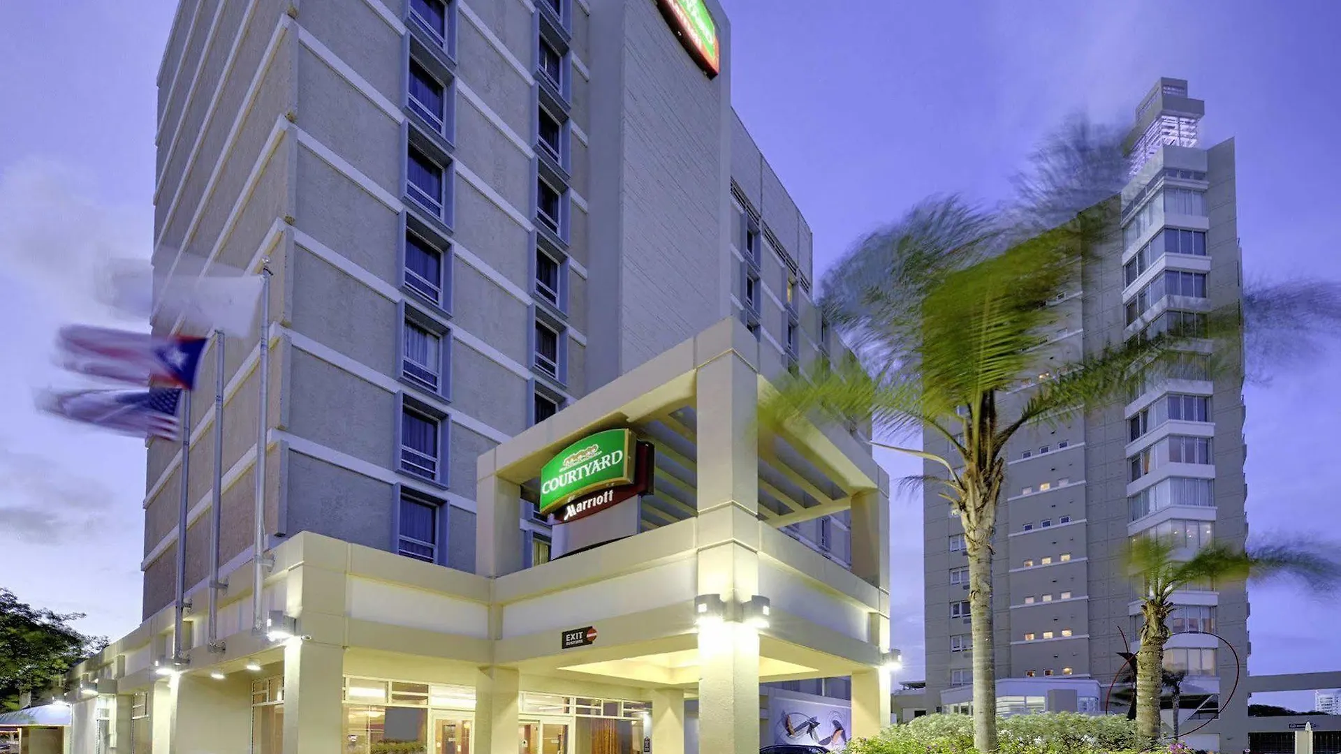 Hotel Courtyard By Marriott San Juan Miramar Puerto Rico