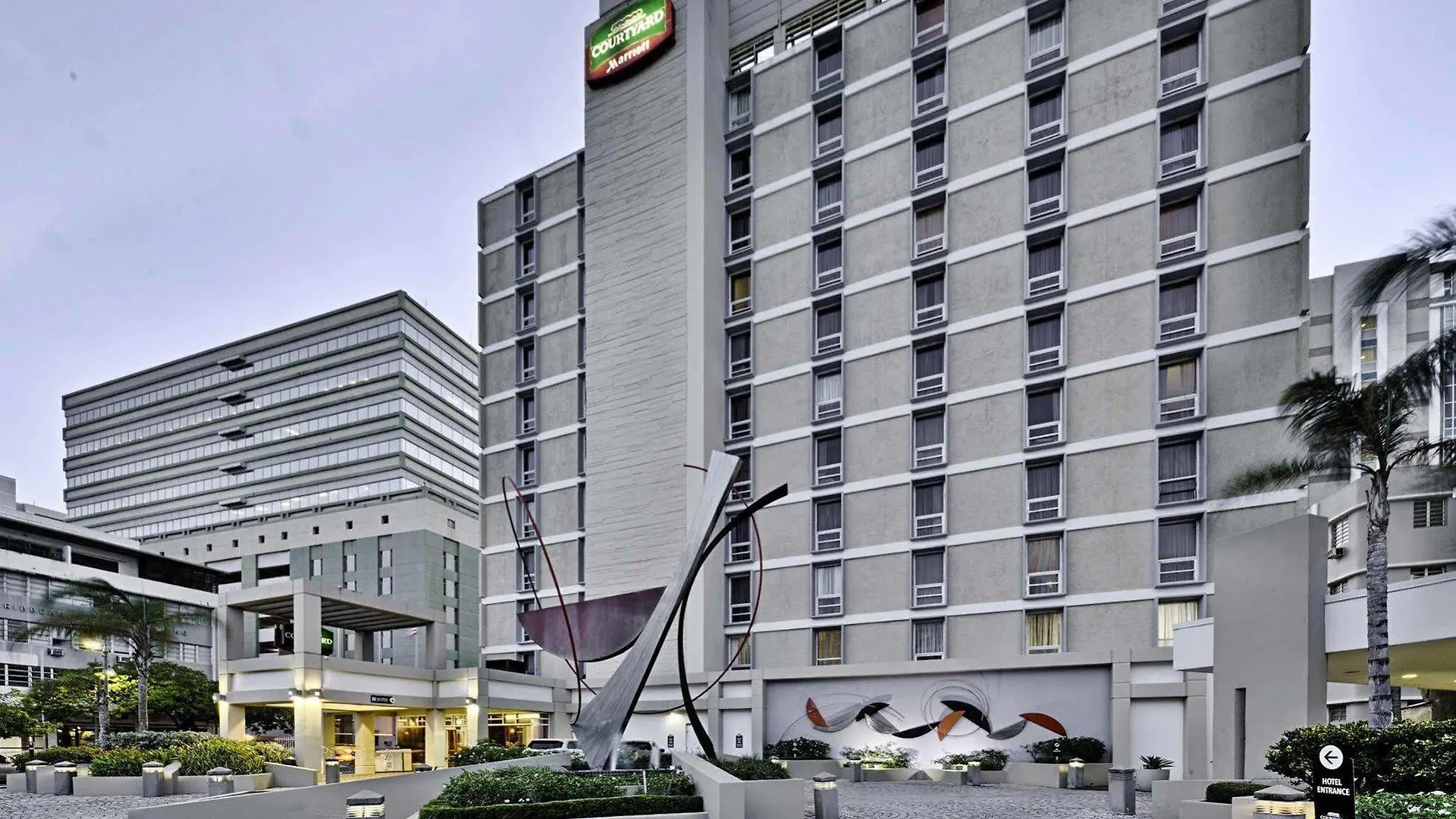 Hotel Courtyard By Marriott San Juan Miramar 4*,  Puerto Rico